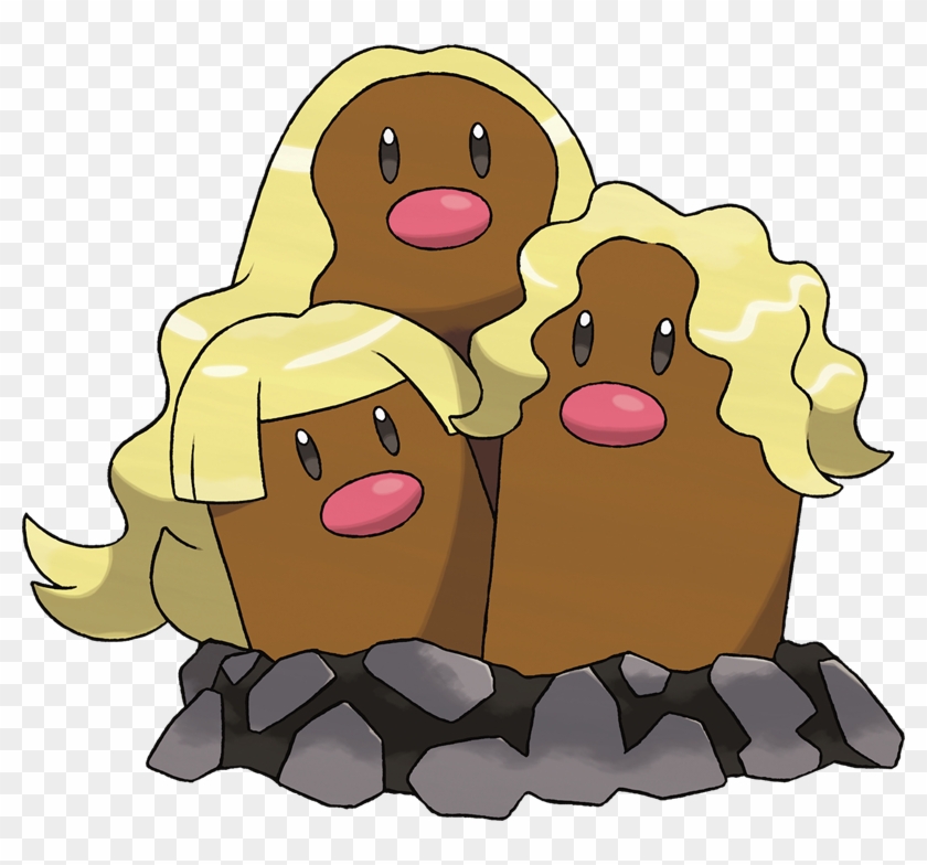 31,826,000 Exp - Pokemon Dugtrio Alola Form Clipart #3894927