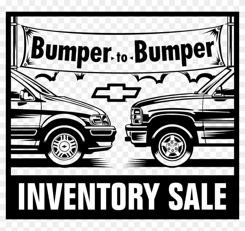 Chevrolet Inventory Sale Vector - Compact Sport Utility Vehicle Clipart #3894960