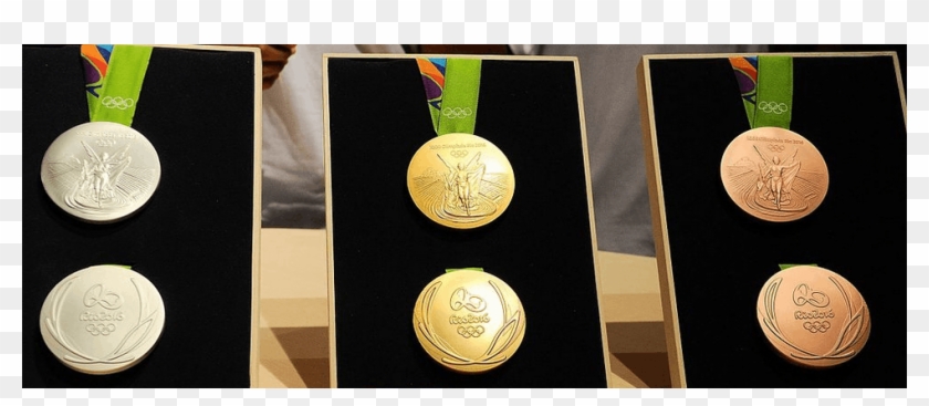 Medal Design For The Rio Olympiad - Medalha Olimpíadas Rio 2016 Clipart #3895401