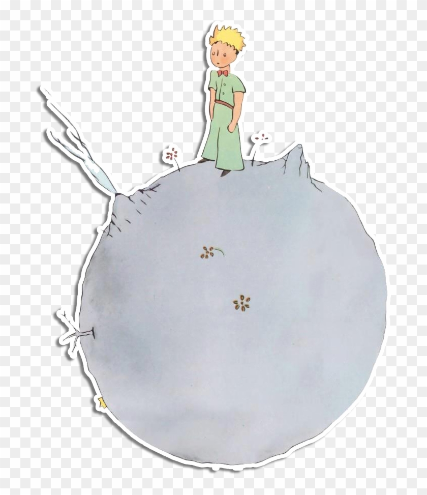 El Principito El Principito Y Su Mundo - Little Prince B 612 Clipart