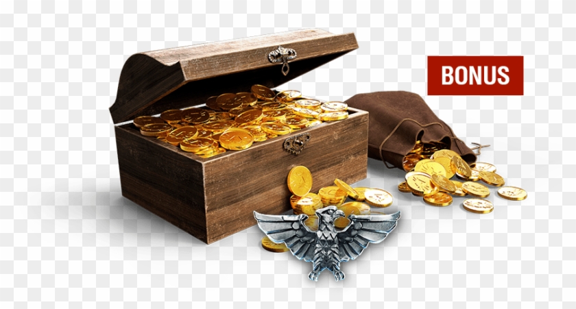 A Chest Full Of Gold - Coin Purse Clipart
