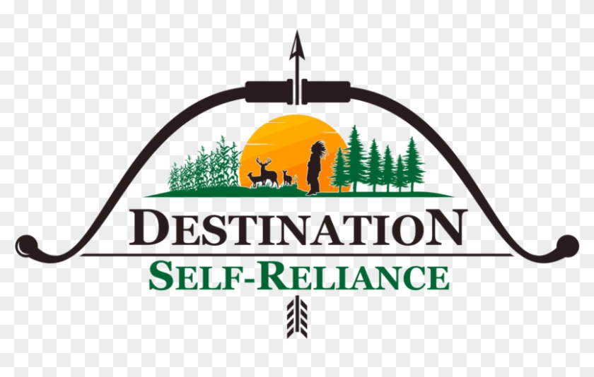 Destination Self-reliance - Illustration Clipart #3896579