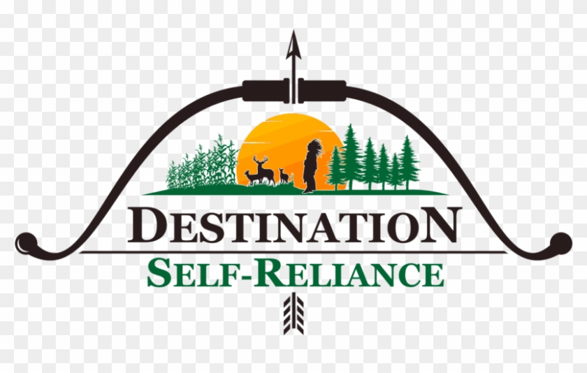 Destination Self-reliance - Illustration Clipart