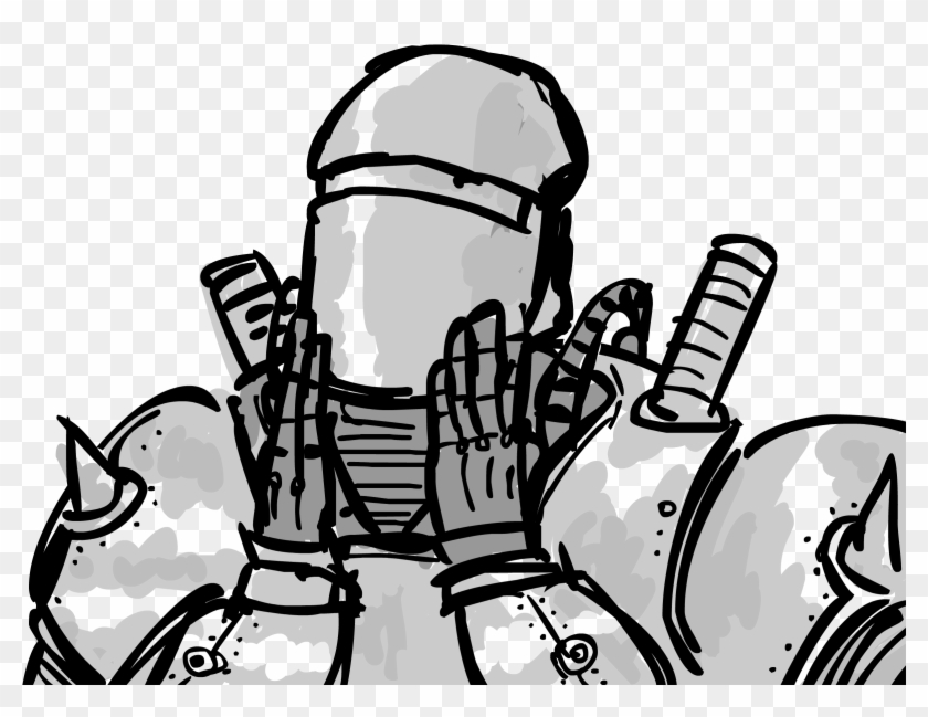 Fallout Drawing Liberty Prime - Liberalist Clipart