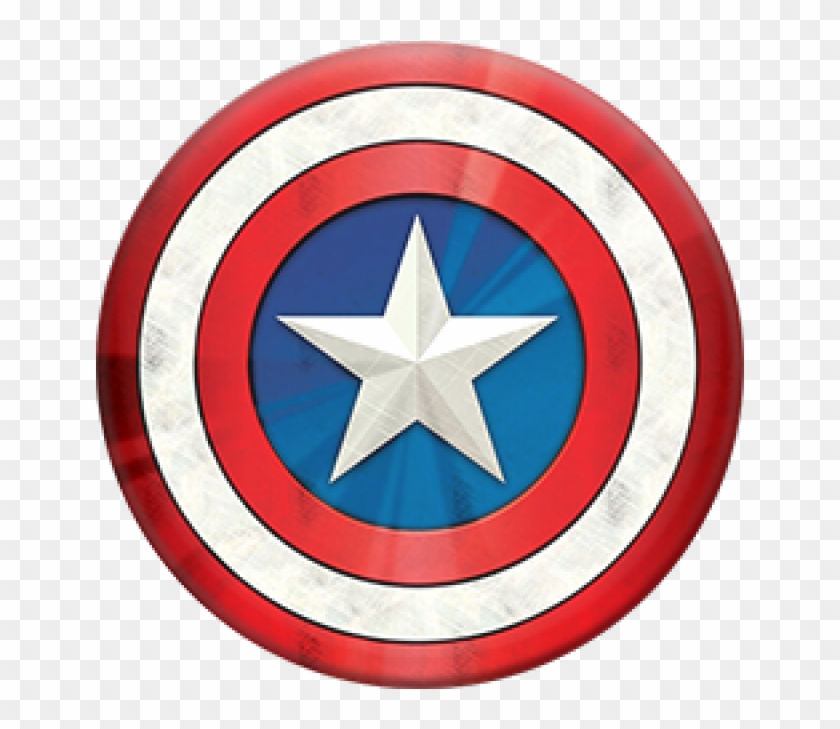 More Views - Captain America Shield Icon Clipart #3896805