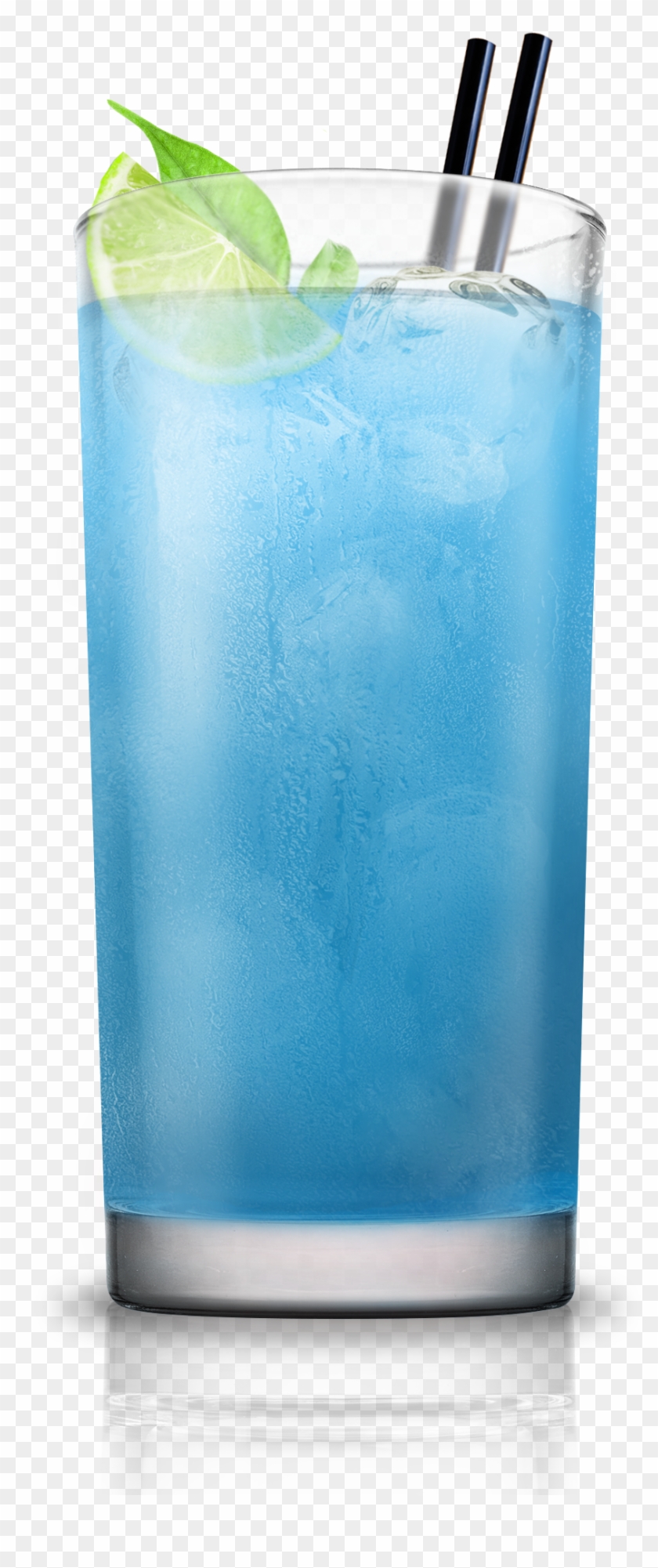 Blue Kamikaze - Blue Long Island Cocktail Clipart #3896932