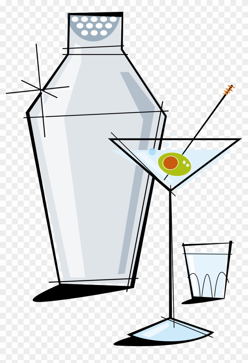 Picture Transparent Library Cocktail Party S Music - Cocktail Shaker Clip Art - Png Download