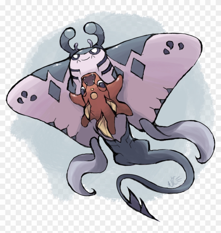 691 Kb Png - Mega Mantine Clipart