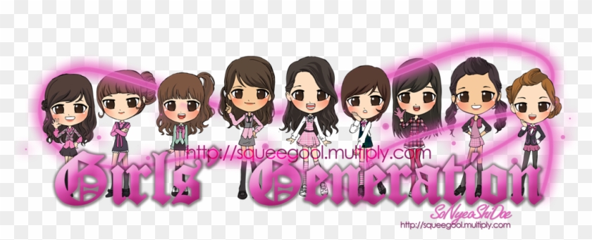 More Soshi Love From Our Favourite Taiwan Sone - Snsd Girls Generation Chibi Clipart