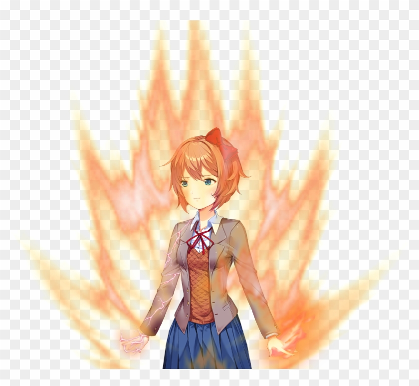 Mc And Sayori Cookie Theives Clipart #3898186
