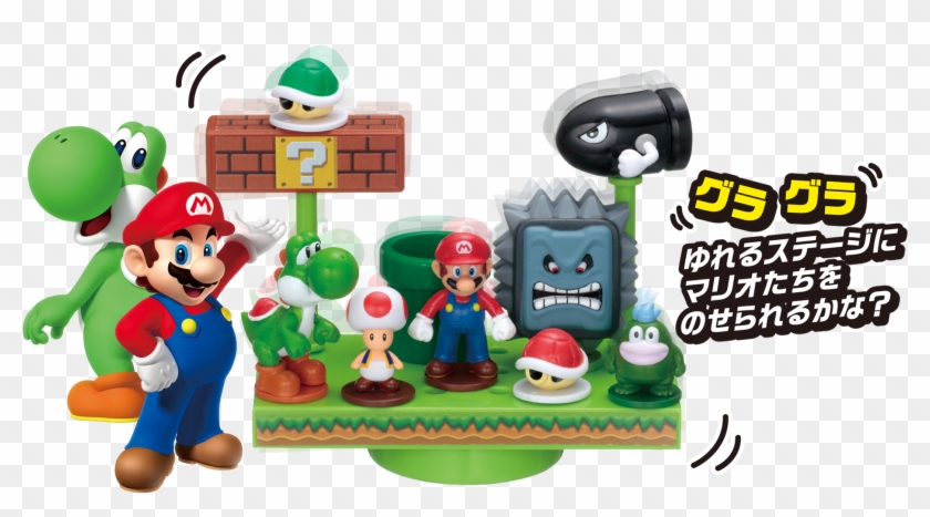 The Game Also Comes With A Bullet Bill, A Spike, Two - マリオ バランス ワールド ゲーム Clipart #3898320
