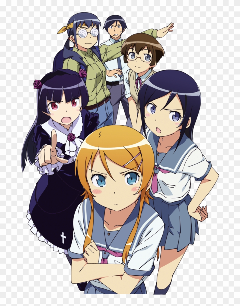 Oreimo Clipart Monkey - Ore No Imouto Ga Konnani Kawaii Wake Ga Nai - Png Download