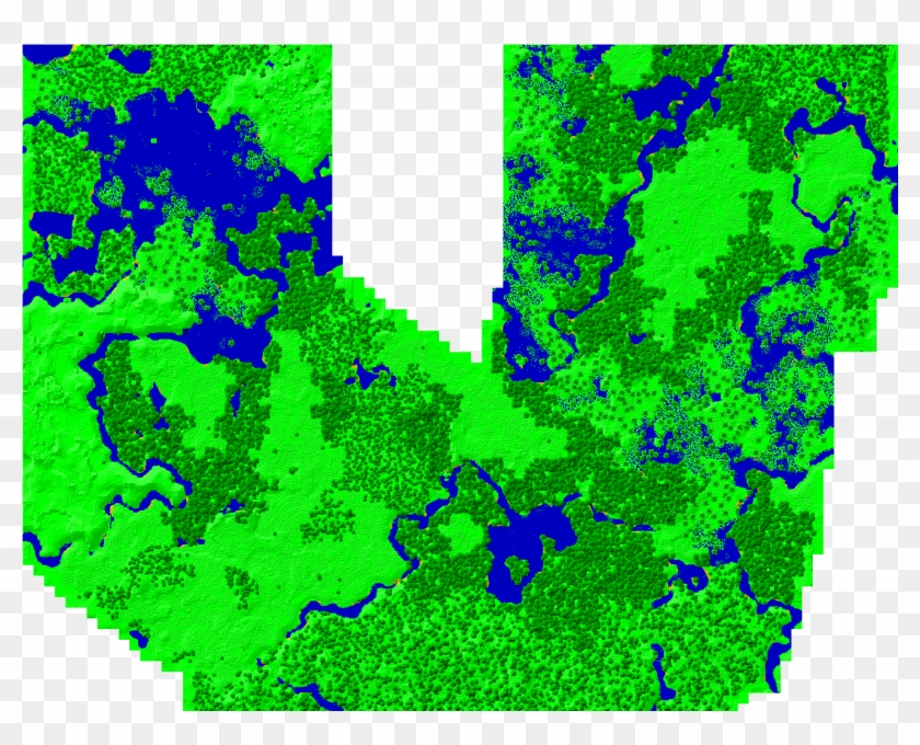 A Bigger View Of A Minecraft - Graphic Design Clipart #3898947