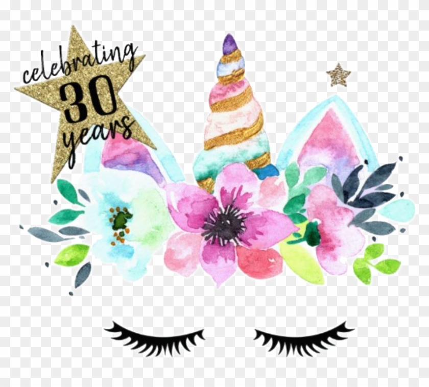 Tarjetas De Cumpleaños De Unicornio Para Editar Clipart