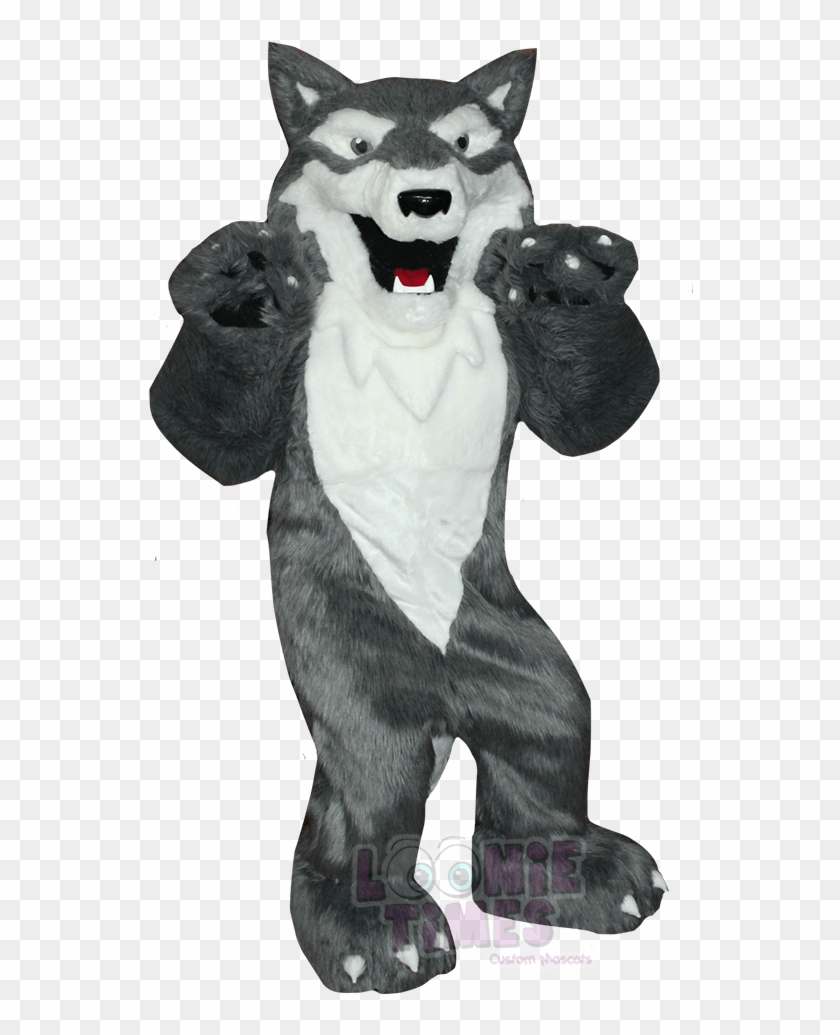 Clermont Wolf Mascot - West Clermont Wolves Mascot Clipart