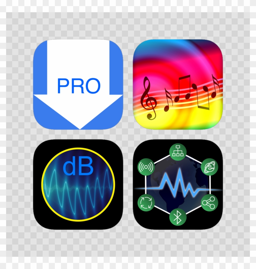 O-downloader Free Music 360 For Youtube Noise Metter - Colorful Music Symbols Clipart