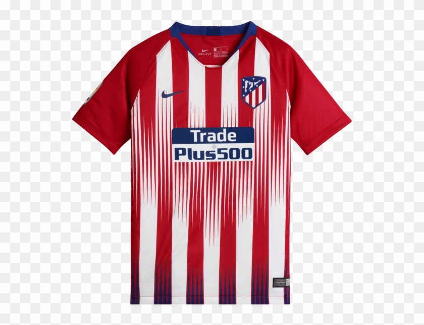 Official Atletico Madrid 2018-19 Jersey - Atletico Madrid Home Kit 18 19 Clipart