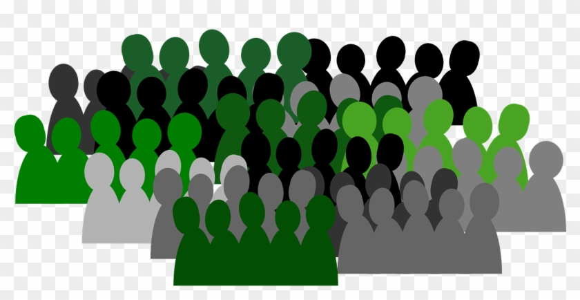 People Group Crowd Team Png Image - Crowd Of People Drawing Clipart