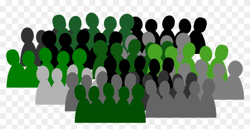 People Group Crowd Team Png Image - Crowd Of People Drawing Clipart #3899987