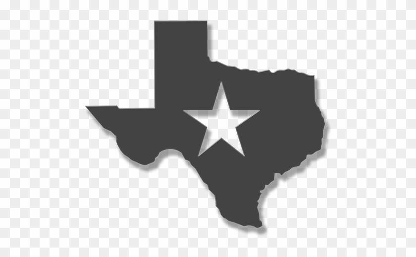 Texas State Outline - Texas Clipart
