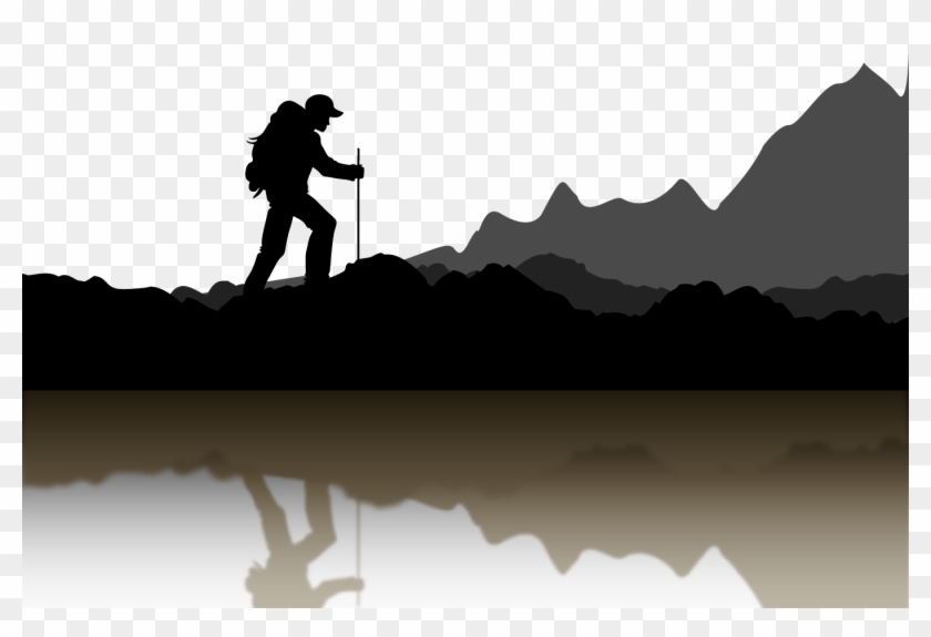 Banner Stock Hiker Transprent Png Free Download Computer - Hiker Png Clipart #390163