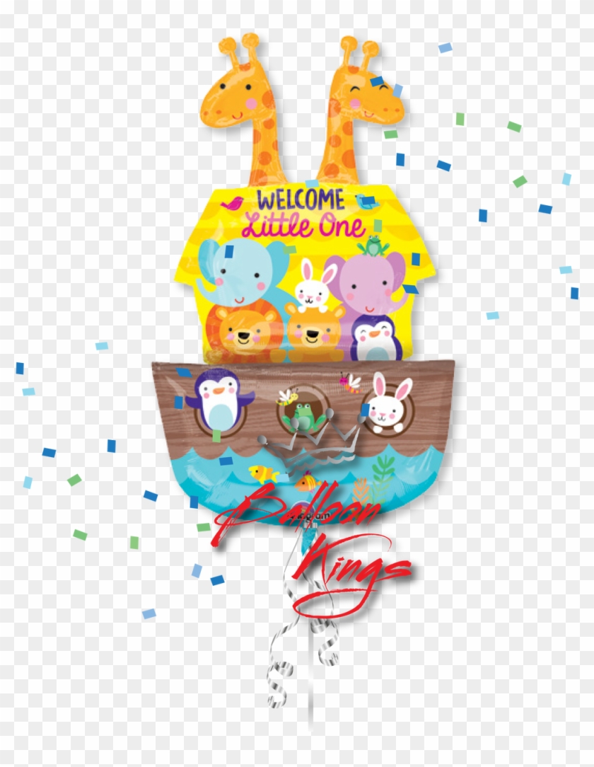 Baby Shower Noahs Ark - Noah's Ark Baby Clipart #390431