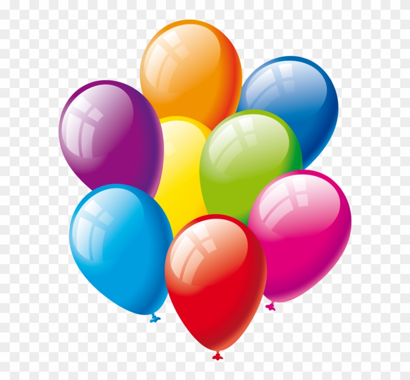 Ballon Anniversaire Png - Balloons Transparent Background Clipart #390453