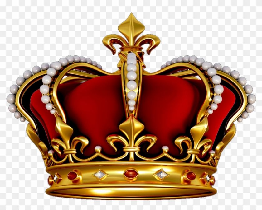 Crown King Queen Kingcrown - Red Crown King Clipart #390564