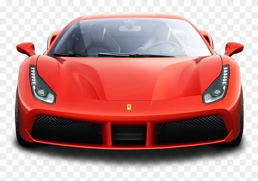 Red Ferrari Png Picture - Ferrari 488 Gtb Png Clipart #390587