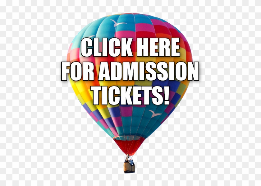Admissionticketsbutton - Hot Air Balloon Clipart #390623