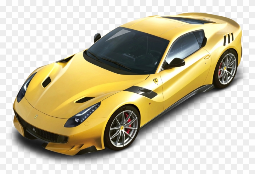 Yellow Ferrari Png Picture - Ferrari F12 Tdf Clipart