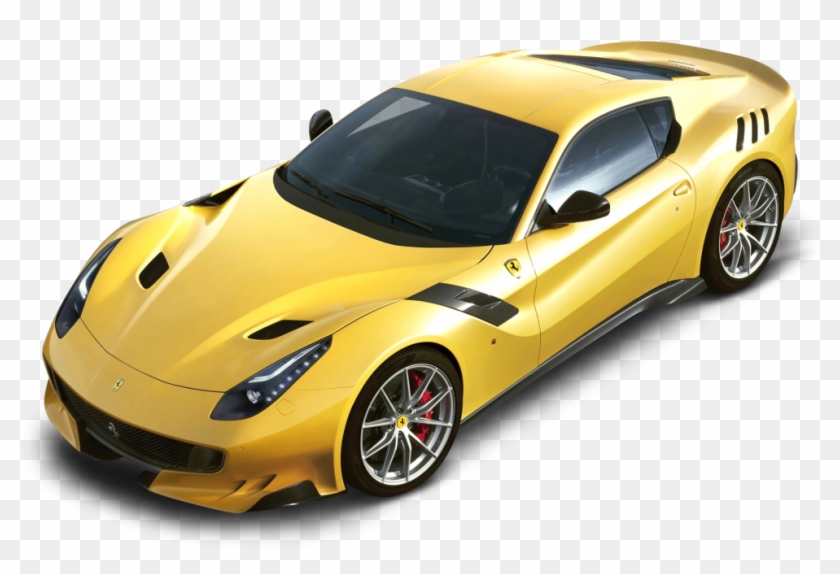 Yellow Ferrari Png Picture - Ferrari F12 Tdf Clipart #390718