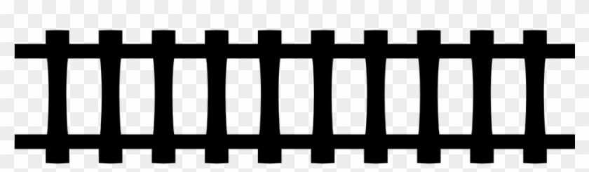 Jpg Library Track Vector Transparent - Clipart Railroad Tracks Transparent - Png Download #390809