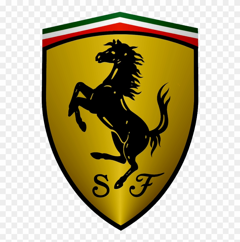 Scudetto Ferrari Png - Ferrari Logo Hi Res Clipart #390810