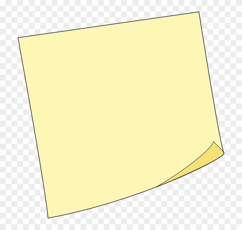 Post It Note Png - Post It Freigestellt Png Clipart #391128