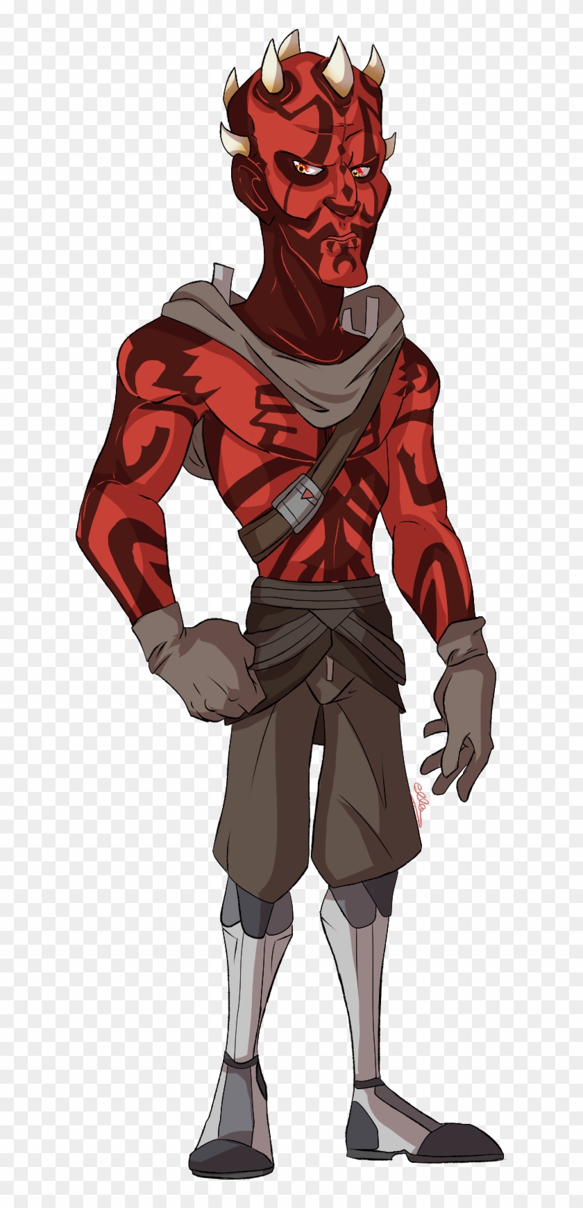 The Zabrak Pack Maul Smol And His Brother Savage Tol - Illustration Clipart #391350