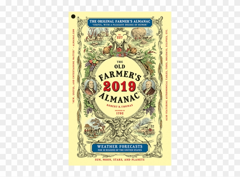 2019 Ofa Cover Span 1 - Farmers Almanac Winter 2019 Clipart #391417
