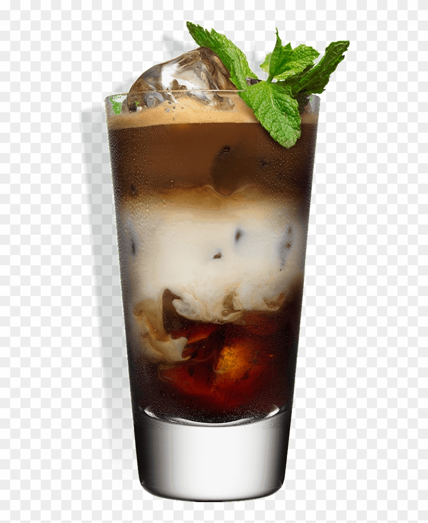 Tia Mint Frappé - Rum Tia Maria Cocktail Clipart #391463