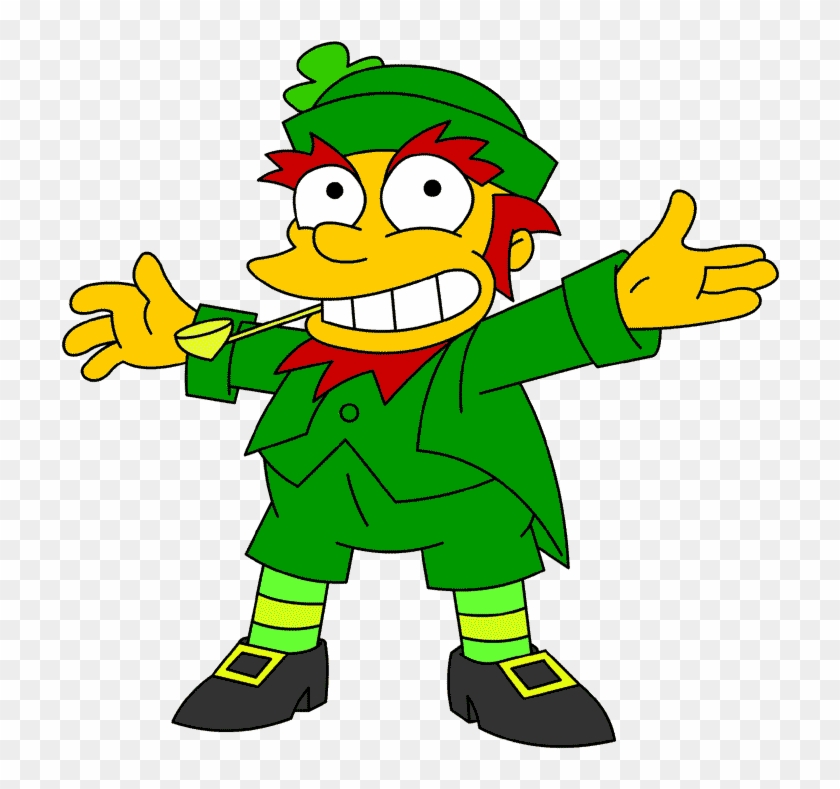 Cartoon Pictures Of Leprechauns - Leprechaun Simpsons Clipart