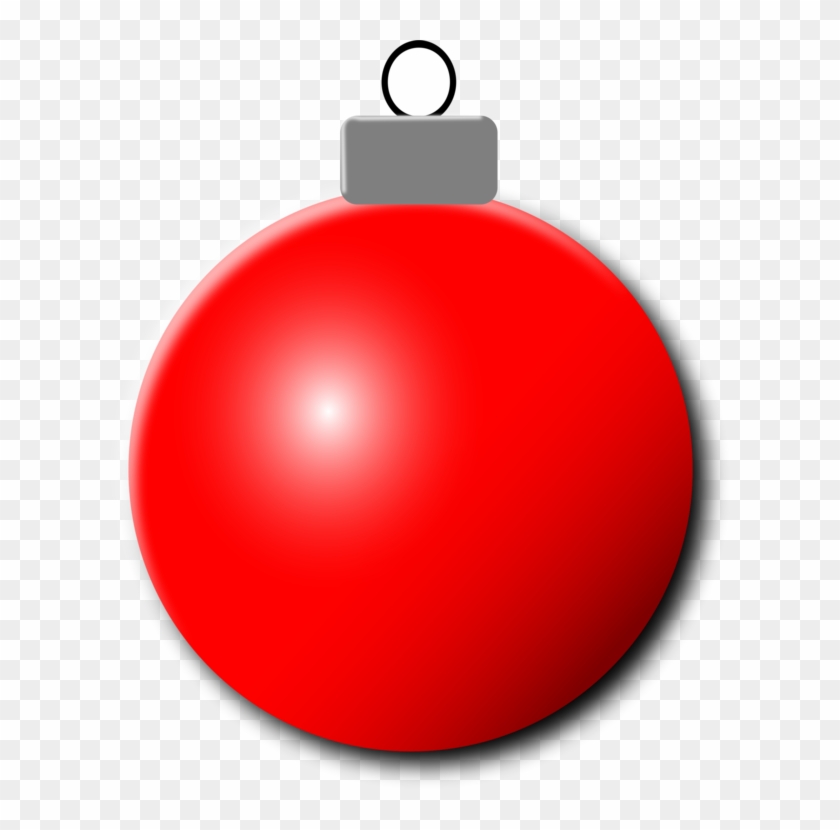 Christmas Ornament Christmas Tree Drawing Bombka - Red Christmas Ornament Transparent Clipart #391667