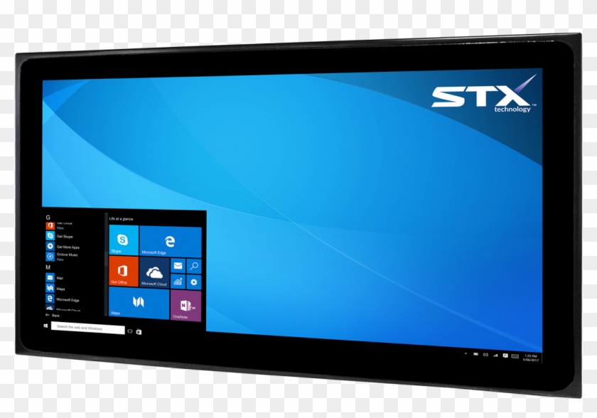 X4555-pt Industrial Panel Monitor - Industrial Touch Screen With Keyboard Clipart #391731