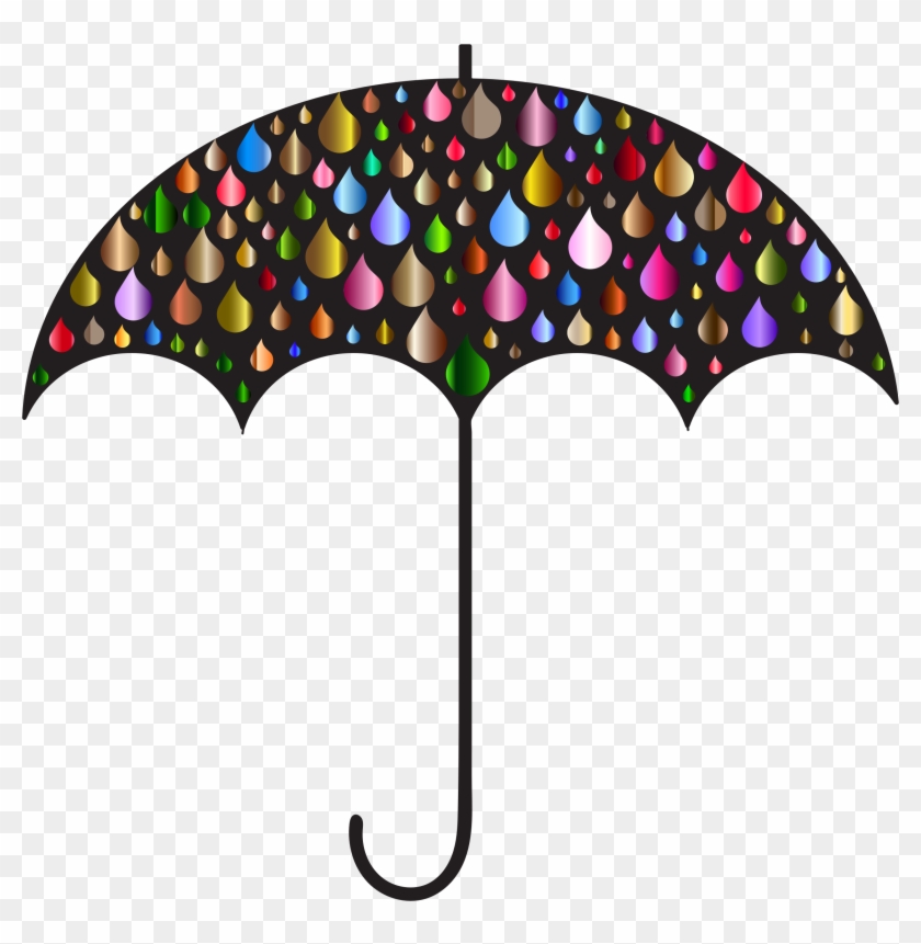 This Free Icons Png Design Of Prismatic Rain Drops Clipart #391733