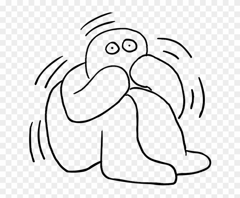 I'd Lay In The Darkness Terrified A Monster Would Pop - Phobia Png Clipart