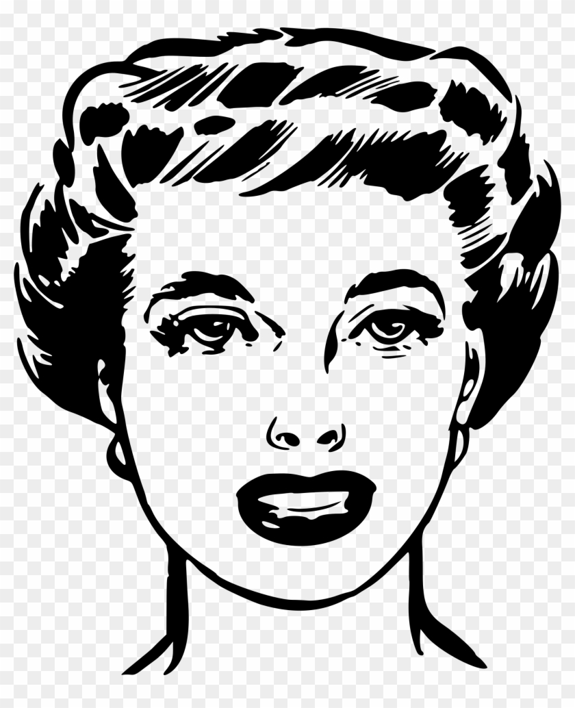 Clip Art Freeuse Stock S Big Image Png - Womans Face Clipart Transparent Png