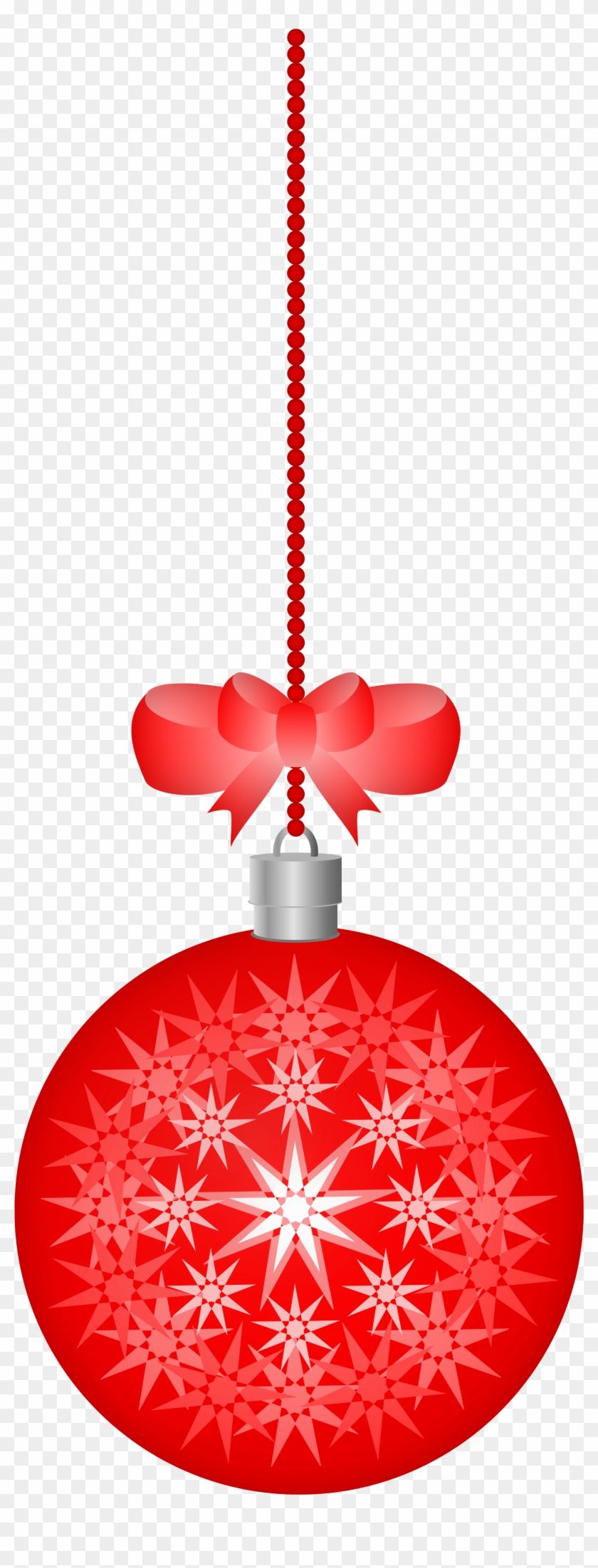 Christmas Ball Red Transparent Png Clipart #391929