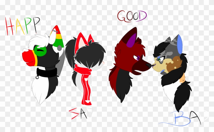 I'm Borderline Happy, Borderline Sad - Cartoon Clipart