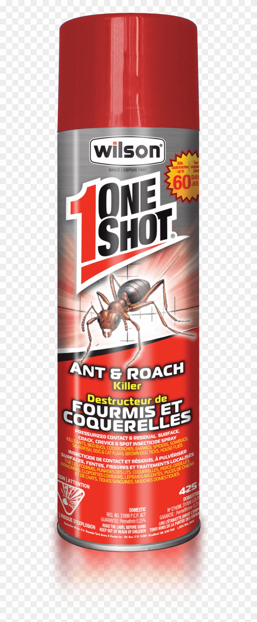 Wilson One Shot Ant & Roach Killer - Arachnicide Clipart
