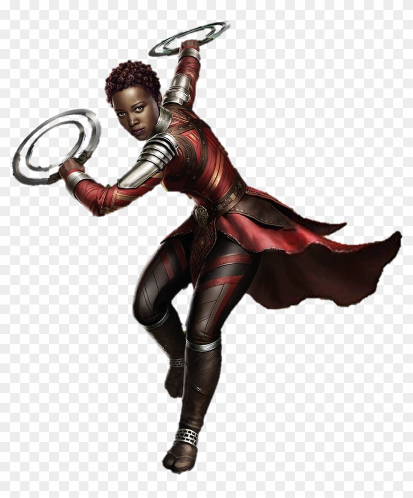 1024 X 1125 9 - Black Panther Movie Nakia Png Clipart