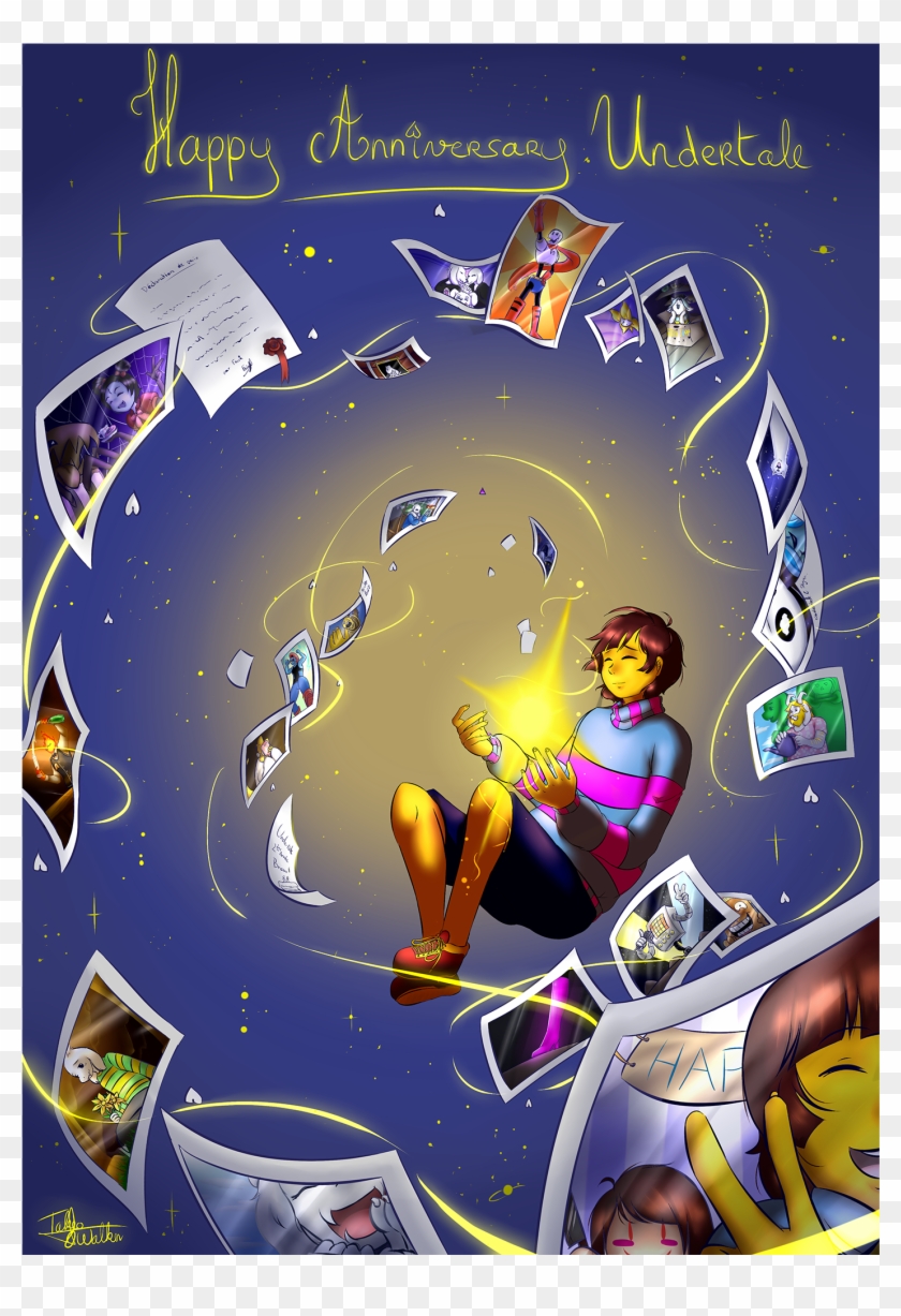 File 963aff84f5 Original - Undertale Poster Clipart