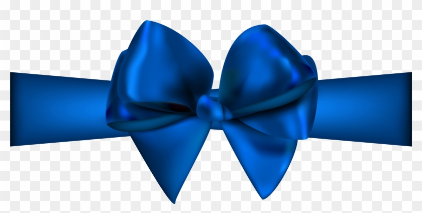 Blue Ribbon Bow Png Clip Art Best - Transparent Background Red Bow Transparent